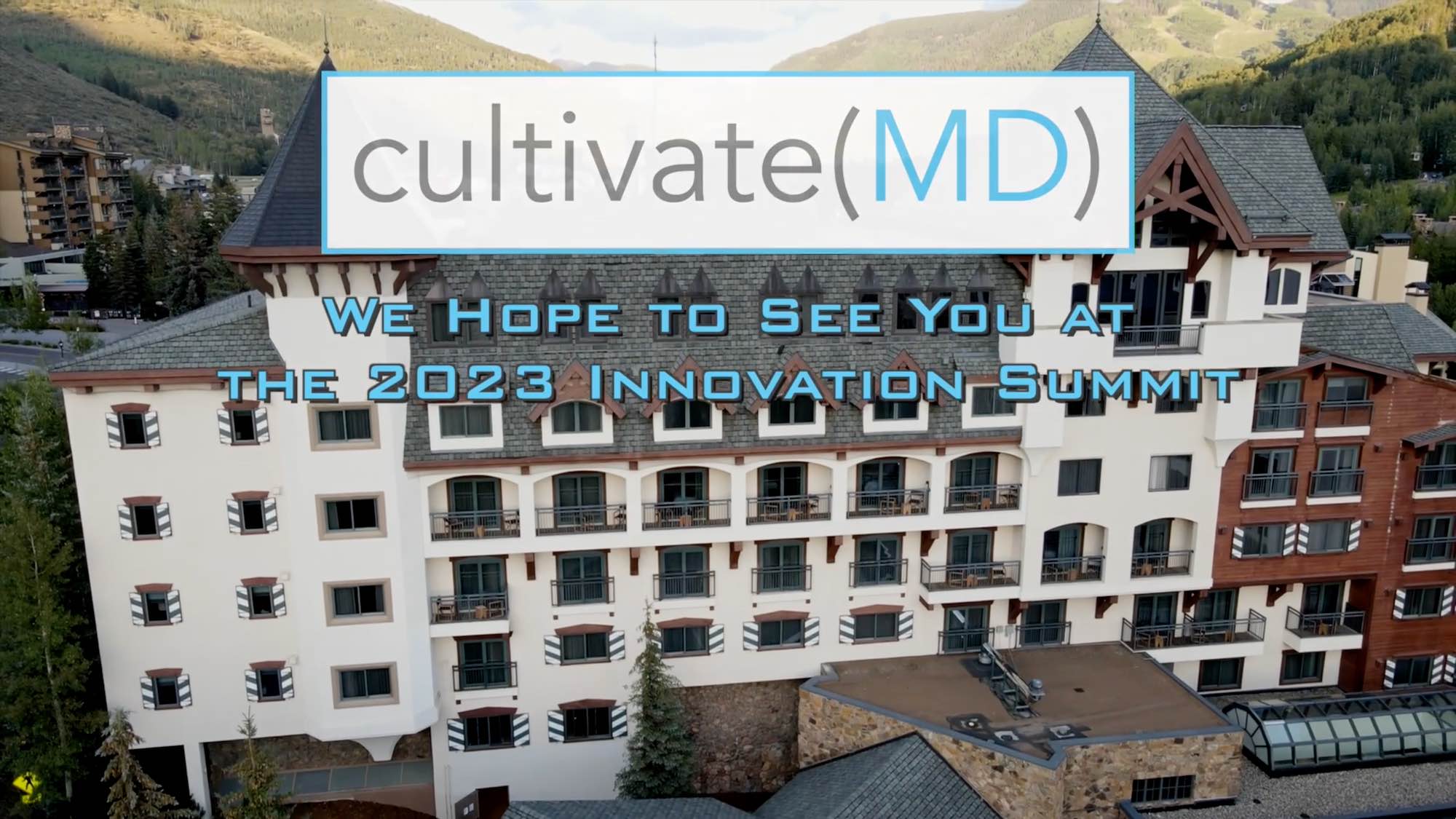 2023 cultivate(MD) Summit Video thumbnail